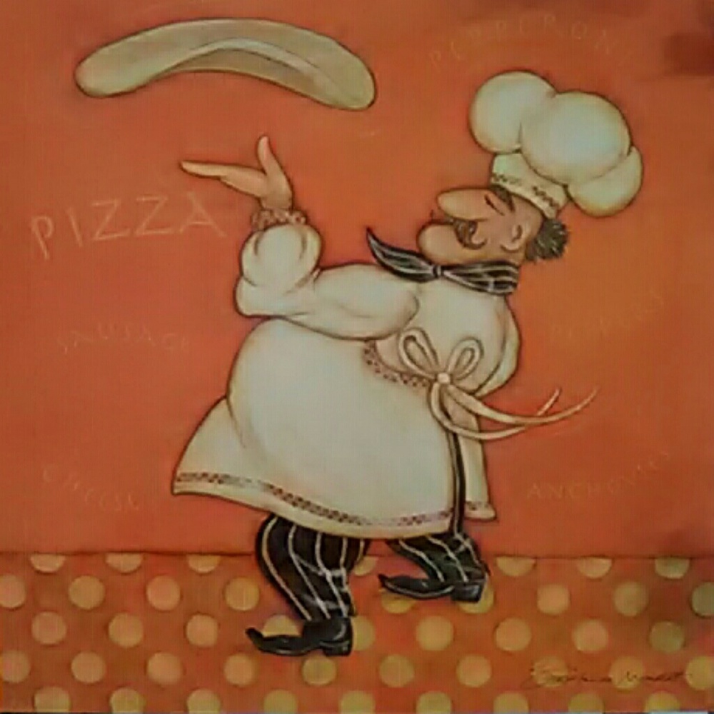CHEF pIZZA PRINT